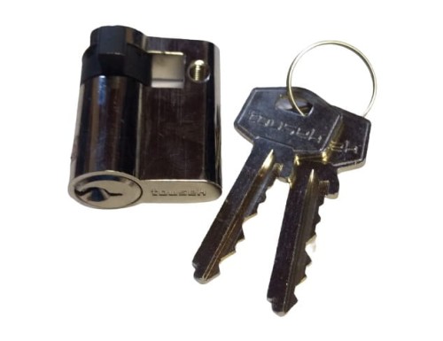 Wkładka patentowa ujednolicona z 3 kluczami do napędu szlabanu bramy Tousek 13300220 zamek kluczyki do awaryjnego otwierania blokady