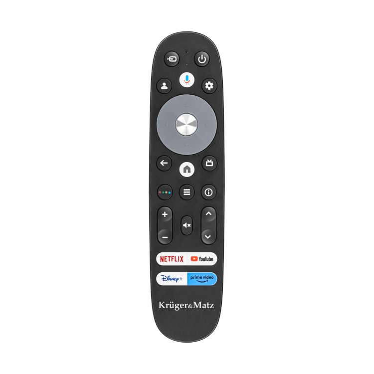 Telewizor Kruger&Matz 50" UHD Google TV  DVB-T2/T/C  H.265  HEVC KM0250UHD-SA