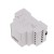 Przekaźnik zdalnego sterowania GSM (SMS); 2xWY, 2xWE; załącz/wyłącz/powiadom; 230V AC; 2x1NO/NC; montaż na szynie DIN SIMplyMAX-P01 F&F