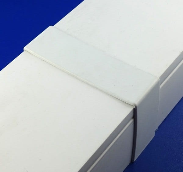 Łącznik prosty LP90 15111 Elmark PP do KU9040 i KU9060 kanału elektroinstalacyjnego biały