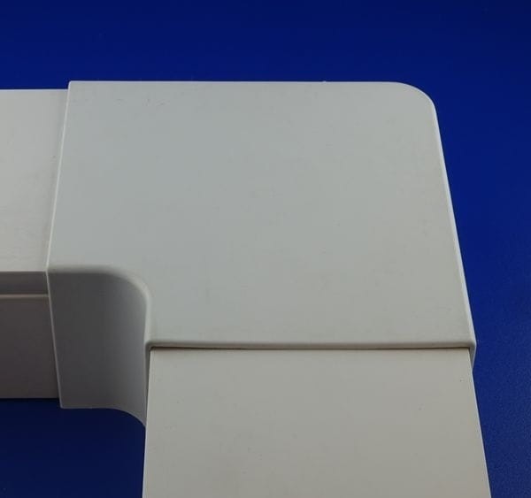 Łącznik kątowy LK9060 15012 Elmark PP 90x60 do KU9060 kanału elektroinstalacyjnego 90 stopni biały