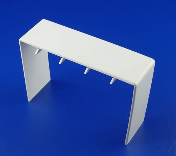 Łącznik prosty LP4040 15107 Elmark PP 40x40 do LA4040 kanału elektroinstalacyjnego biały