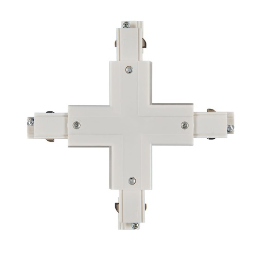 Łącznik 'X' ZEWNĘTRZNY BIAŁY do LED NEXTRACK NTTLXZB Kobi