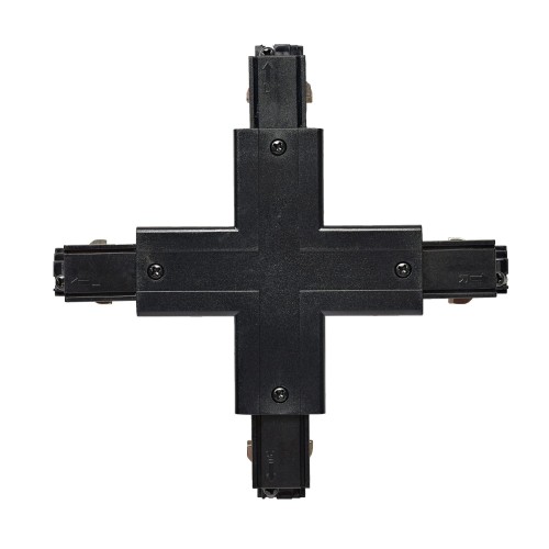 Łącznik 'X' ZEWNĘTRZNY CZARNY do LED NEXTRACK NTTLXZC Kobi