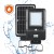 Lampa uliczna parkingowa solarna z czujnikiem ruchu i zmierzchu SOLAR LED STREET 15W Kobi KFNSU15NB 1600lm parkowa z akumulatorem barwa neutralna