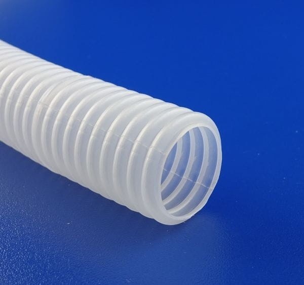 Rura karbowana lekka transparentna peszel RKL16 50m 30101 Elmark RKL16x11 PP 125N kablowa elektroinstalacyjna do ściany na przewody