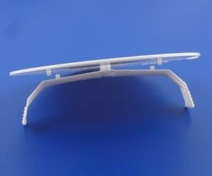 Dekiel uniwersalny do puszki podtynkowej 70/80 PP DEKIEL 52001 Elmark pokrywa uniweralna do puszki elektrycznej instalacyjnej zaślepka biała