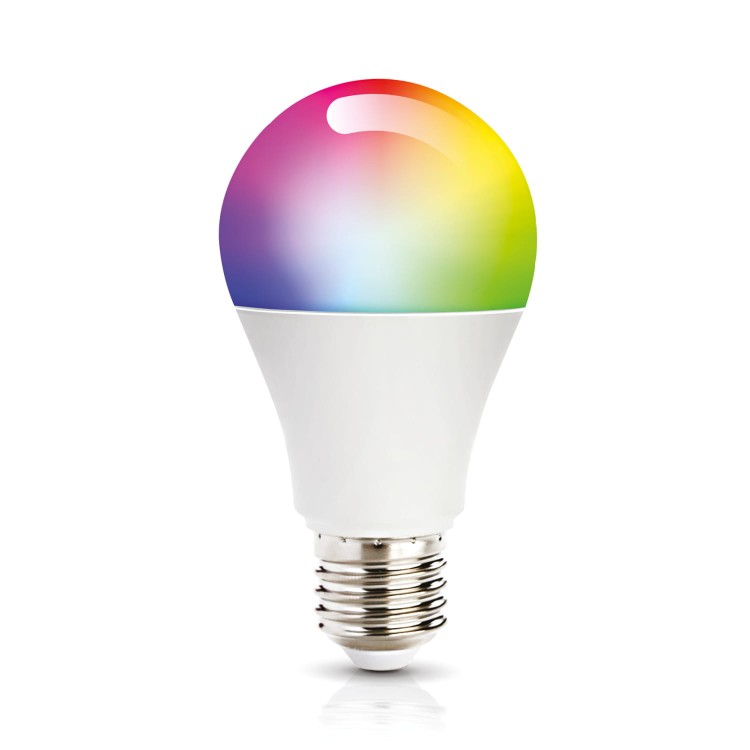 Żarówka kolorowa + biała SMART LED GS 9,5W E27 RGB WW WiFi KAGSE2785RWW Kobi 230V 2700-6500K Inteligentna sterowana telefonem lub głosem Google Home Amazon Alexa ściemnialna do ściemniania