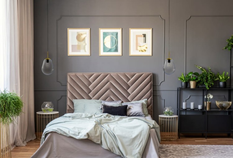 Lampa sufitowa wisząca Industrialna Loft PEAR M 8672 NOWODVORSKI Lighting oświetleniowa żyrandol nowoczesna szklana bańka gruszka ze złotym Premium