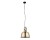 Lampa sufitowa wisząca Industrialna Loft AMALFI L GOLD 8381 Zwis NOWODVORSKI Lighting oświetleniowa żyrandol nowoczesna szklana metalizowana mosiądz ze złotym Premium