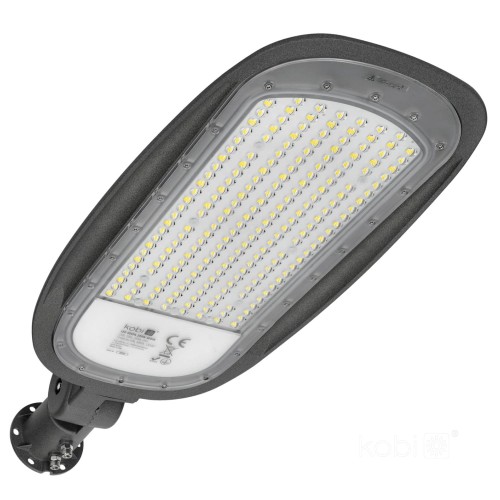 Lampa oprawa uliczna parkingowa LED VESPA 200W barwa NEUTRALNA KFVA200NBAS Kobi parkowa latarnia przemysłowa