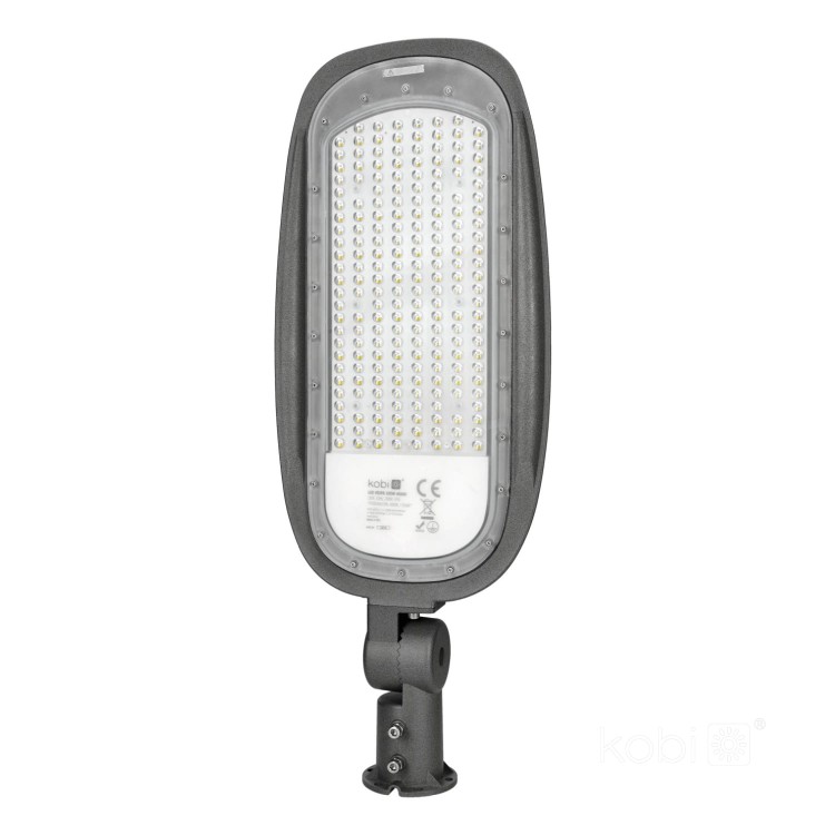 Lampa oprawa uliczna parkingowa LED VESPA 200W barwa NEUTRALNA KFVA200NBAS Kobi parkowa latarnia przemysłowa