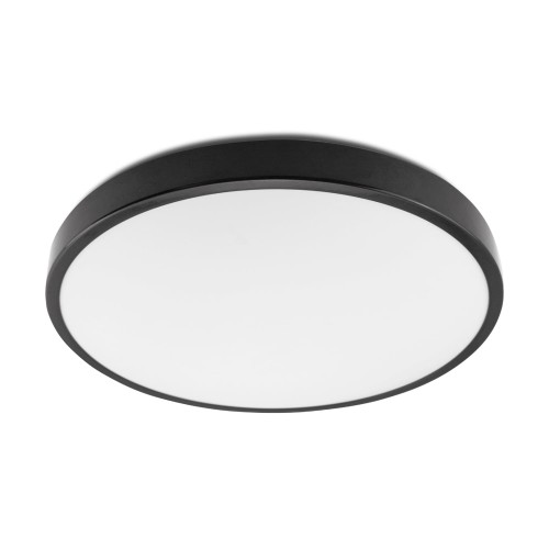 Plafon LED ZOE LX z czujnikiem PREMIUM 24W CZARNA barwa NEUTRALNA KFZX24WNBCZ Kobi sufitowy oprawa plafoniera sufitowa