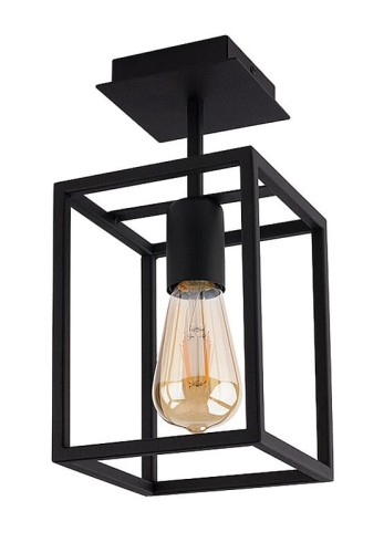 Lampa sufitowa wisząca Industrialna Loft CRATE I 9045 NOWODVORSKI Lighting E27 nowoczesna oprawa oświetleniowa metalowa czarna pojedynczy Premium