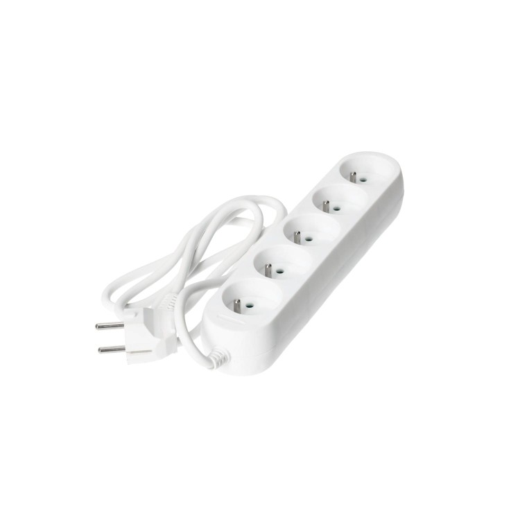 Przedłużacz elektryczny LINEA 5-gniazd 1,5 metra z uziemieniem KGLAZ5G1,5M Kobi