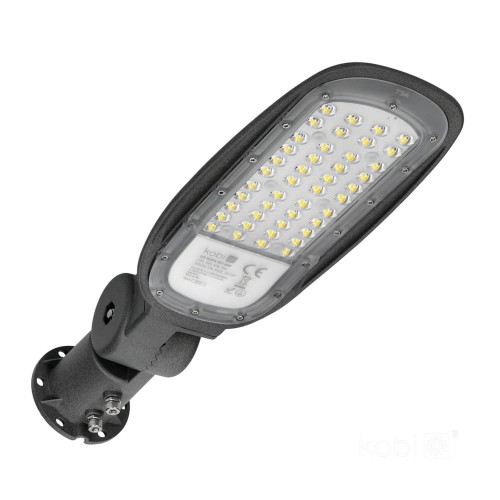 Lampa oprawa uliczna parkingowa LED VESPA PRO 40W barwa NEUTRALNA KFVP40NBAS Kobi parkowa latarnia przemysłowa