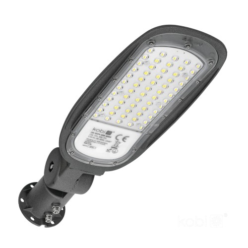 Lampa oprawa uliczna parkingowa LED VESPA PRO 60W barwa NEUTRALNA KFVP60NBAS Kobi parkowa latarnia przemysłowa
