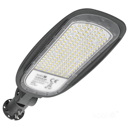 Lampa oprawa uliczna parkingowa LED VESPA PRO 150W barwa NEUTRALNA KFVP150NBAS Kobi parkowa latarnia przemysłowa