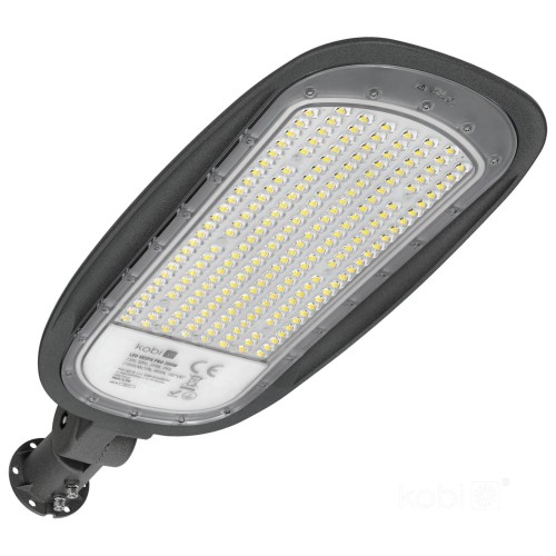 Lampa oprawa uliczna parkingowa LED VESPA PRO 200W barwa NEUTRALNA KFVP200NBAS Kobi parkowa latarnia przemysłowa