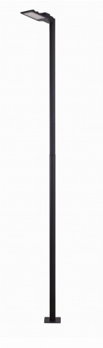 Lampa zewnętrzna Latarnia stojąca PATHWAY LED L 9125 NOWODVORSKI Lighting 36W nowoczesna oprawa oświetleniowa ogrodowa parkingowa parkowa uliczna masztowa czarna pojedyncza Inspiracje Premium