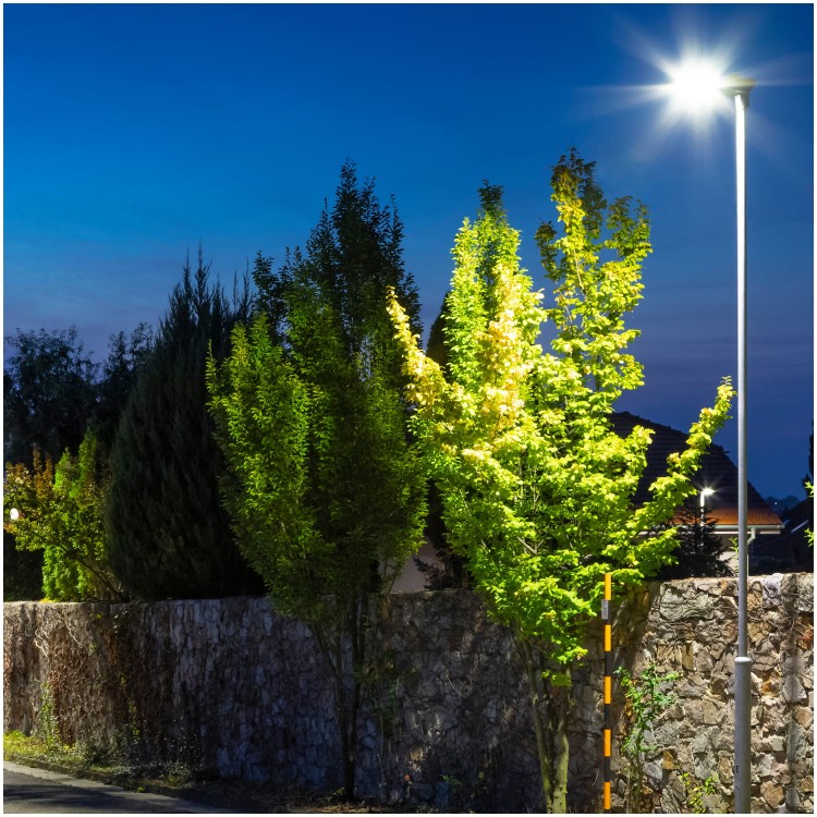 Lampa oprawa uliczna parkingowa LED VESPA PRO 200W barwa NEUTRALNA KFVP200NBAS Kobi parkowa latarnia przemysłowa