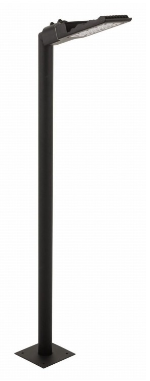 Lampa zewnętrzna Latarnia stojąca PATHWAY LED S 9420 NOWODVORSKI Lighting 24W nowoczesna oprawa oświetleniowa ogrodowa parkingowa parkowa uliczna masztowa czarna pojedyncza Inspiracje Premium