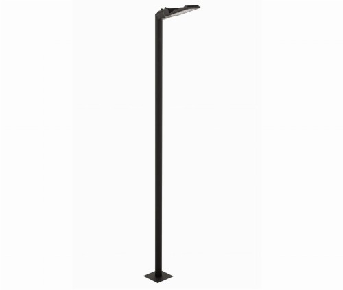 Lampa zewnętrzna Latarnia stojąca PATHWAY LED M 9252 NOWODVORSKI Lighting 24W nowoczesna oprawa oświetleniowa ogrodowa parkingowa parkowa uliczna masztowa czarna pojedyncza Inspiracje Premium