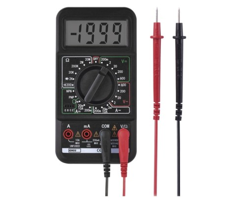 Multimetr miernik uniwersalny cyfrowy MD-220 M92A M2092 Emos wyświetlacz LCD