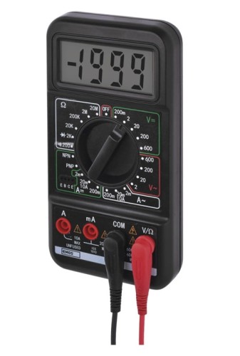 Multimetr miernik uniwersalny cyfrowy MD-220 M92A M2092 Emos wyświetlacz LCD
