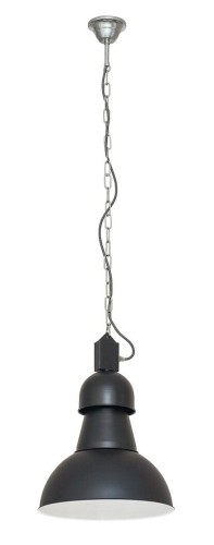 Lampa sufitowa wisząca Industrialna Loft HIGH-BAY BLACK I 5067 Zwis NOWODVORSKI Lighting E27 nowoczesna oprawa oświetleniowa metalowa czarna nad stół blat wyspę Premium