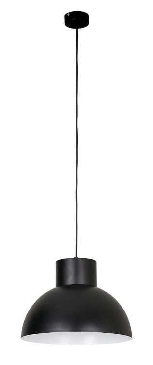 Lampa sufitowa wisząca Industrialna Loft WORKS BLACK I 6613 Zwis NOWODVORSKI Lighting E27 nowoczesna oprawa oświetleniowa metalowa czarna nad stół blat wyspę Premium