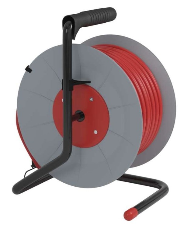 Przedłużacz bębnowy otwarty 4 gniazda 50m zwijany 3x1,5 P19450 Emos