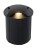 Oprawa najazdowa Okrągła dogruntowa Mini Lampa PAT LED 8162 NOWODVORSKI Lighting 3W IP65 do ogrodu gruntowa na podjazd nowoczesna do wbudowania czarna Premium