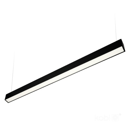 Lampa liniowa oprawa LED KOLINE K1 20W 120cm CZARNA barwa NEUTRALNA KFKE20WNBCZ Kobi