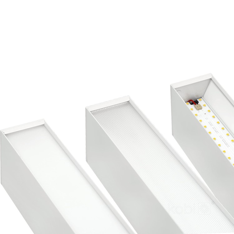 Lampa liniowa oprawa LED KOLINE K1 40W 120cm BIAŁA barwa NEUTRALNA KFKE40WNBBI Kobi
