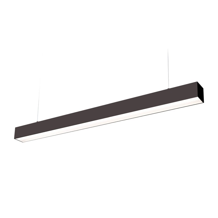 Lampa liniowa oprawa LED KOLINE K1 40W 120cm CZARNA barwa NEUTRALNA KFKE40WNBCZ Kobi