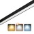 Lampa liniowa oprawa LED KOLINE K1 40W 120cm CZARNA barwa NEUTRALNA KFKE40WNBCZ Kobi