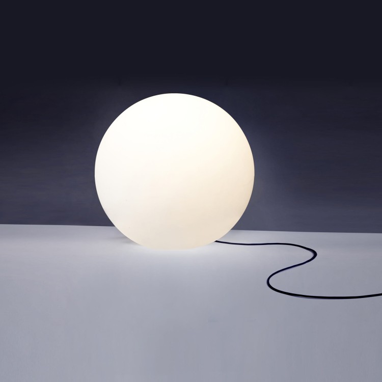 Świecąca Kula Ogrodowa 30cm CUMULUS S 6976 NOWODVORSKI Lighting E27 230V zewnętrzna lampa elektryczna przenośna biała Cloud Forms Inspiracje Premium