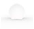 Świecąca Kula Ogrodowa 45cm CUMULUS M 6977 NOWODVORSKI Lighting E27 230V 40cm zewnętrzna lampa elektryczna przenośna biała Cloud Forms Inspiracje Premium