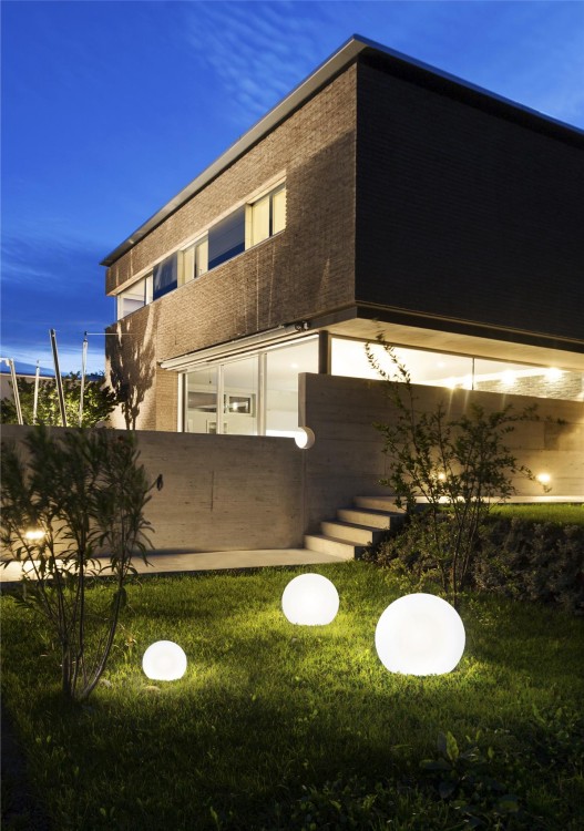 Świecąca Kula Ogrodowa 80cm CUMULUS XL 9714 NOWODVORSKI Lighting E27 230V zewnętrzna lampa elektryczna przenośna biała Cloud Forms Inspiracje Premium