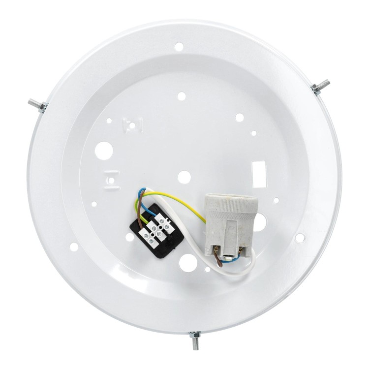 Plafon  MADRID RUNG WEISS 250 (średnica 27,5cm) LD-PD-6.1BIA Kobi sufitowy oprawa plafoniera sufitowa