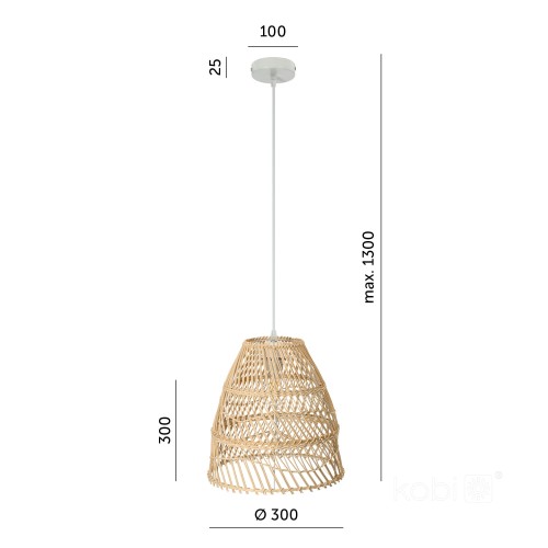 Lampa wisząca BOHO RANGO KRBOROCZ Kobi