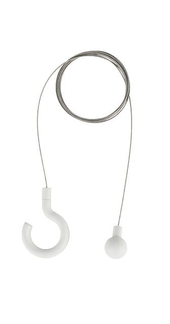 Zestaw do zawieszania lampy PICNIC WHITE 8107 NOWODVORSKI Lighting 219cm Hanging set for PICNIC WHITE dla lampy 8178 PICNIC LED linka zawieszka wieszak ogrodowa tarasowa Przenośna Latarenka Zewnętrzna Nowoczesna biały