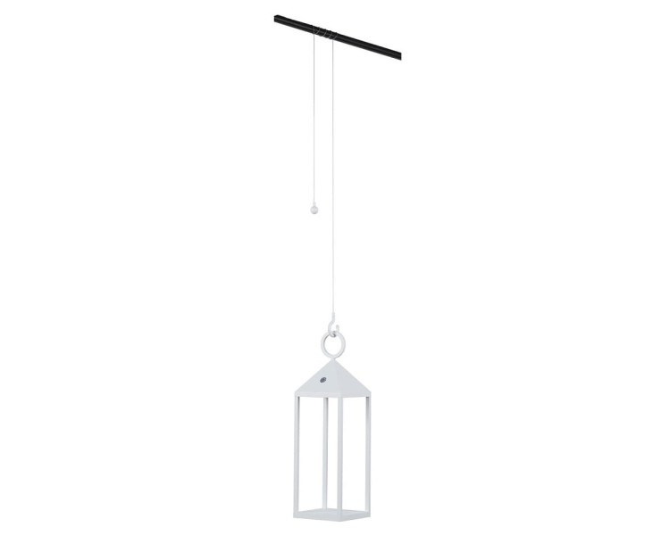 Zestaw do zawieszania lampy PICNIC WHITE 8107 NOWODVORSKI Lighting 219cm Hanging set for PICNIC WHITE dla lampy 8178 PICNIC LED linka zawieszka wieszak ogrodowa tarasowa Przenośna Latarenka Zewnętrzna Nowoczesna biały
