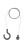 Zestaw do zawieszania lampy PICNIC GRAPHITE 8106 NOWODVORSKI Lighting 219cm Hanging set for PICNIC GRAPHITE dla lampy 8177 PICNIC LED linka zawieszka wieszak ogrodowa tarasowa Przenośna Latarenka Zewnętrzna Nowoczesna szara grafitowa