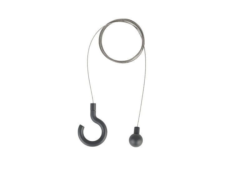 Zestaw do zawieszania lampy PICNIC GRAPHITE 8106 NOWODVORSKI Lighting 219cm Hanging set for PICNIC GRAPHITE dla lampy 8177 PICNIC LED linka zawieszka wieszak ogrodowa tarasowa Przenośna Latarenka Zewnętrzna Nowoczesna szara grafitowa