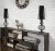 Lampa stołowa nocna stojąca Industrialna Loft AVEIRO S BLACK I 5411 NOWODVORSKI Lighting E27 43cm lampka Retro Vintage nowoczesna biurkowa wewnętrzna z drutu metalowa druciana czarna Premium