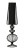 Lampa stołowa nocna stojąca Industrialna Loft AVEIRO L BLACK I 5126 NOWODVORSKI Lighting E27 78cm lampka Retro Vintage nowoczesna biurkowa wewnętrzna z drutu metalowa druciana czarna Premium
