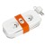 Przedłużacz elektryczny FLOWFLEXER ORANGE 2-gniazda 1,4m z uziem. + 2xUSB biały KDSN00000033 Kobi