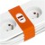 Przedłużacz elektryczny FLOWFLEXER ORANGE 2-gniazda 1,4m z uziem. + 2xUSB biały KDSN00000033 Kobi